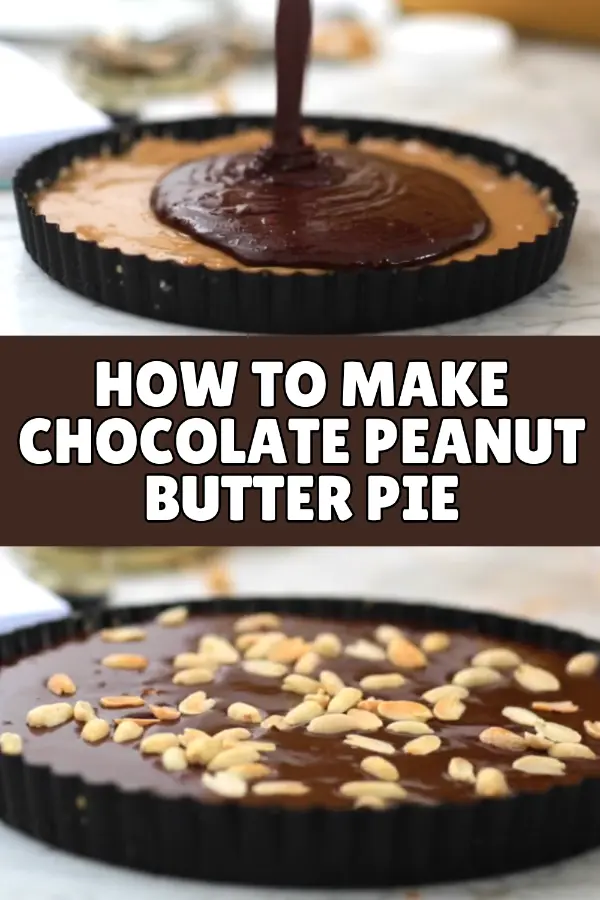 How to Make Chocolate Peanut Butter Pie