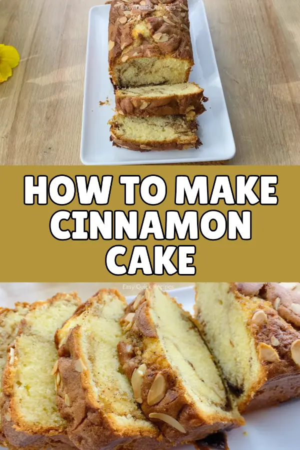 How to Make Cinnamon Cake Homemade