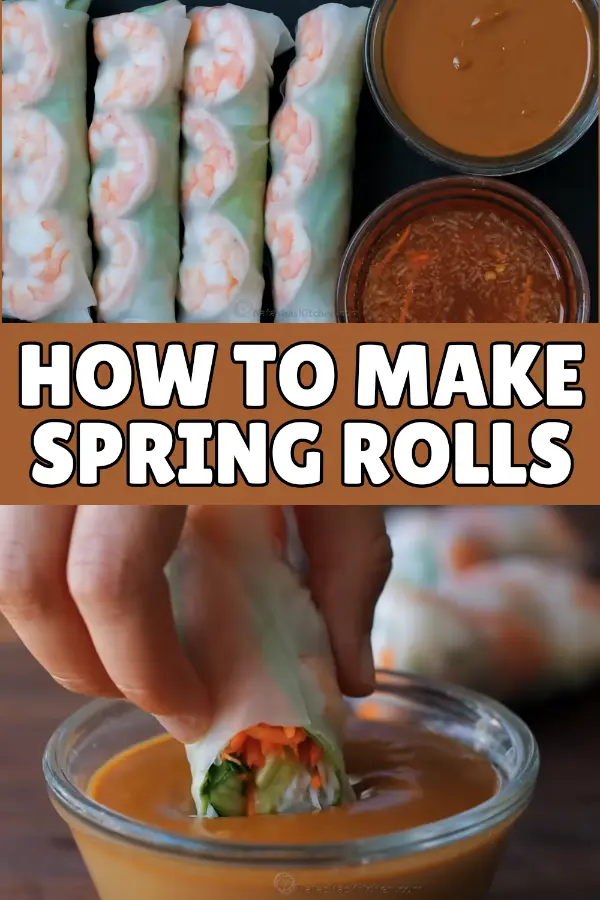 How to Make Spring Rolls Step by Step