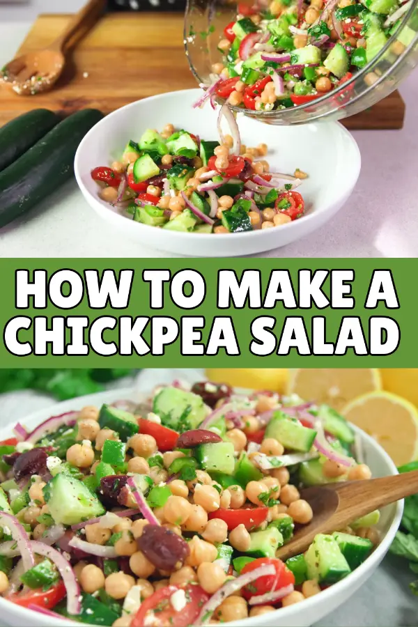 How to Make a Chickpea Salad 