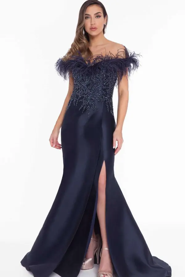 Navy Evening Dress