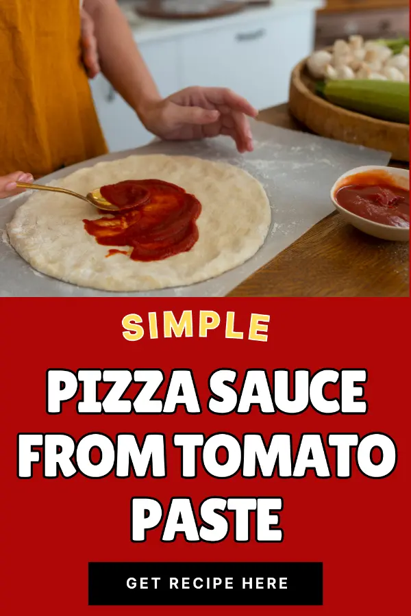 Pizza Sauce From Tomato Paste