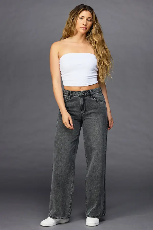 Washed Black Jeans Outfit