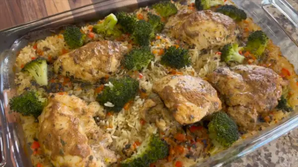 Easy Chicken and Rice Casserole Recipe