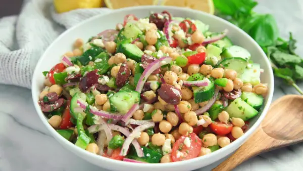 Easy Chickpea Salad Recipe
