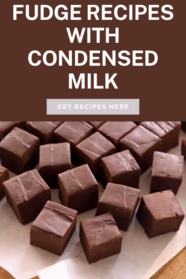 Fudge Recipes With Condensed Milk