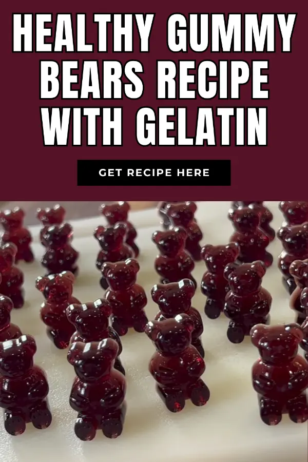 Healthy Gummy Bears Recipe With Gelatin