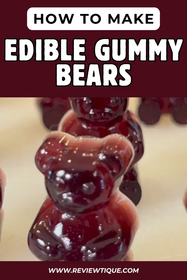 How to Make Edible Gummy Bears