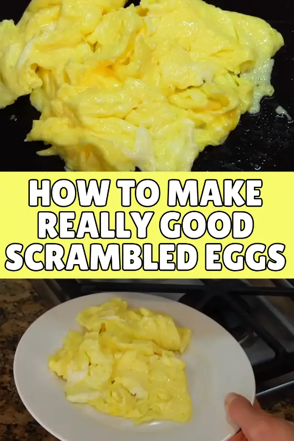 How to Make Really Good Scrambled Eggs