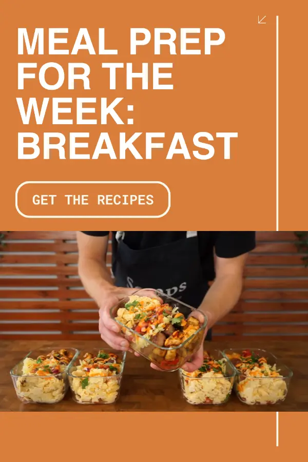 Meal Prep For The Week Breakfast