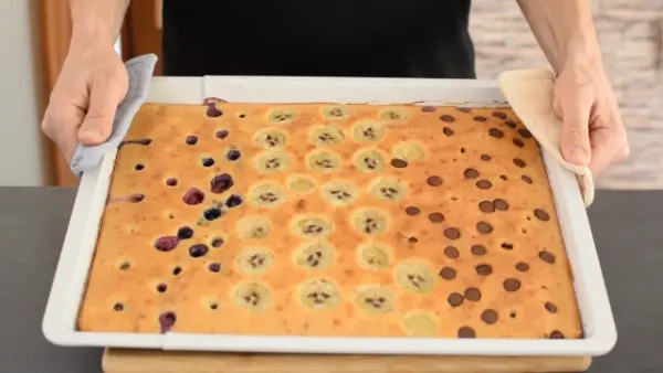 Easy, Healthy Sheet Pan Pancakes From Scratch