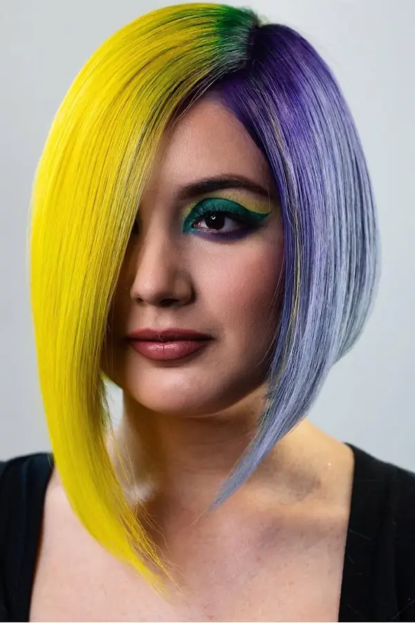 Asymmetrical Bob Haircut