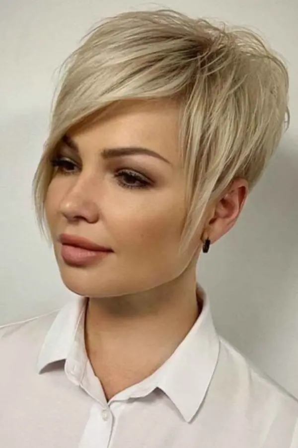 Asymmetrical Short Haircut