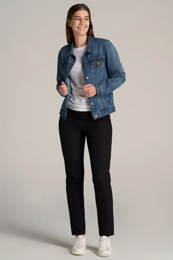 Denim Jacket Black Jeans