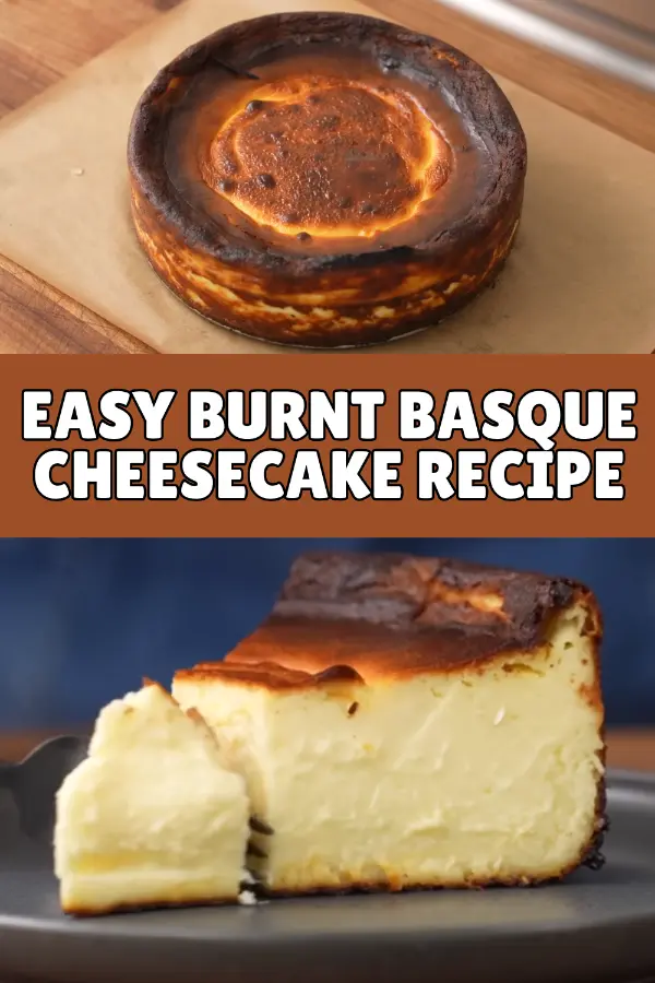 Easy Burnt Basque Cheesecake Recipe