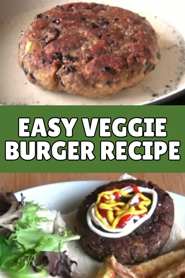 Easy Veggie Burger Recipe