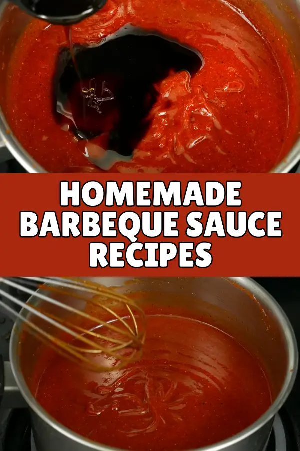 Homemade Barbeque Sauce Recipes