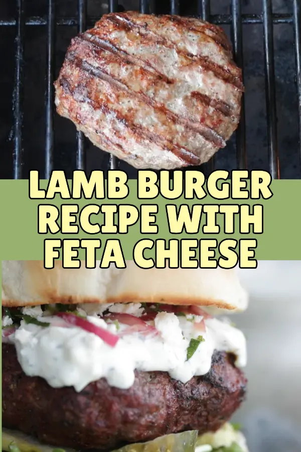 Lamb Burger Recipe With Feta Cheese