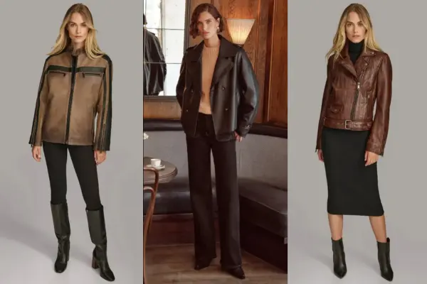 24 Leather Jacket Outfits For Women