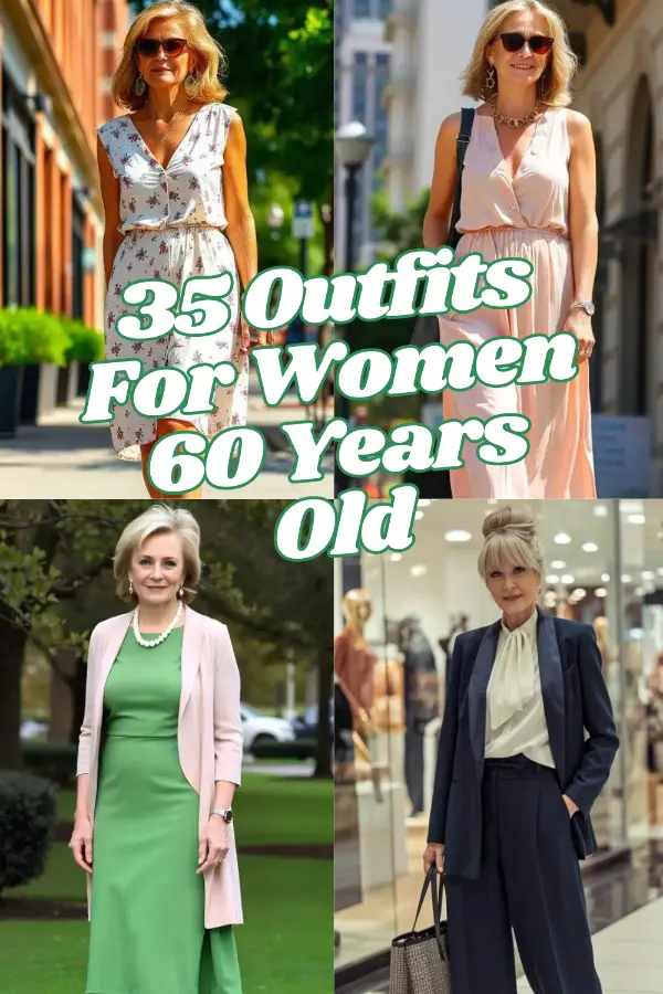 Outfits For Women 60 Years Old