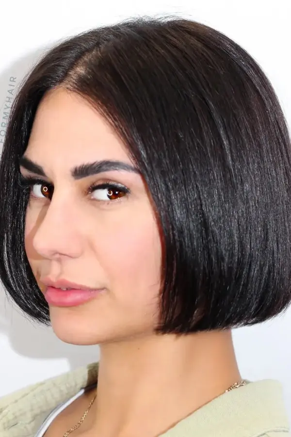 Rounded Bob Haircut