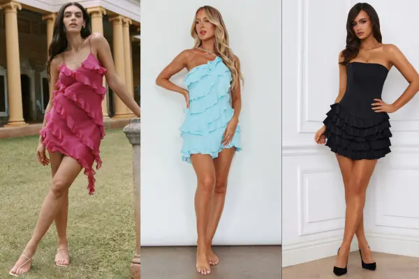 Ruffle Mini Dresses