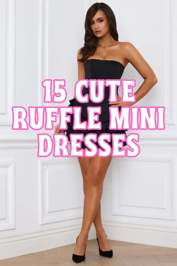 Ruffle Mini Dresses
