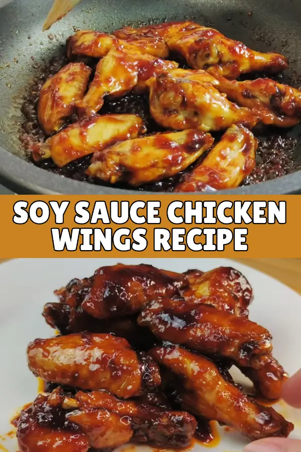 Soy Sauce Chicken Wings Recipe