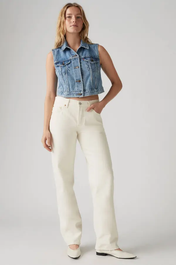 Styling White Jeans
