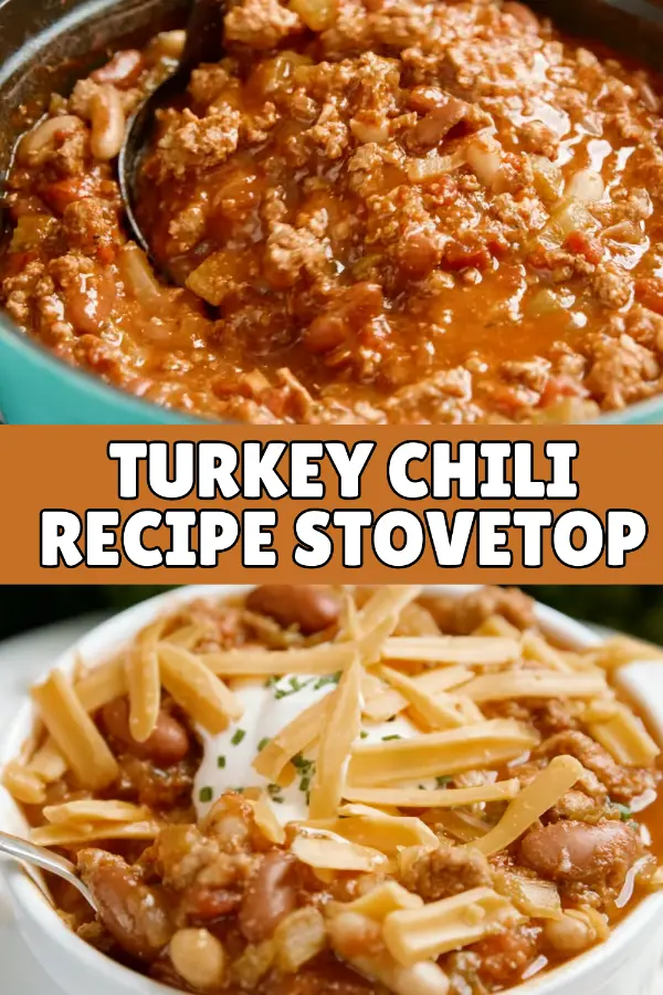 Turkey Chili Recipe Stovetop