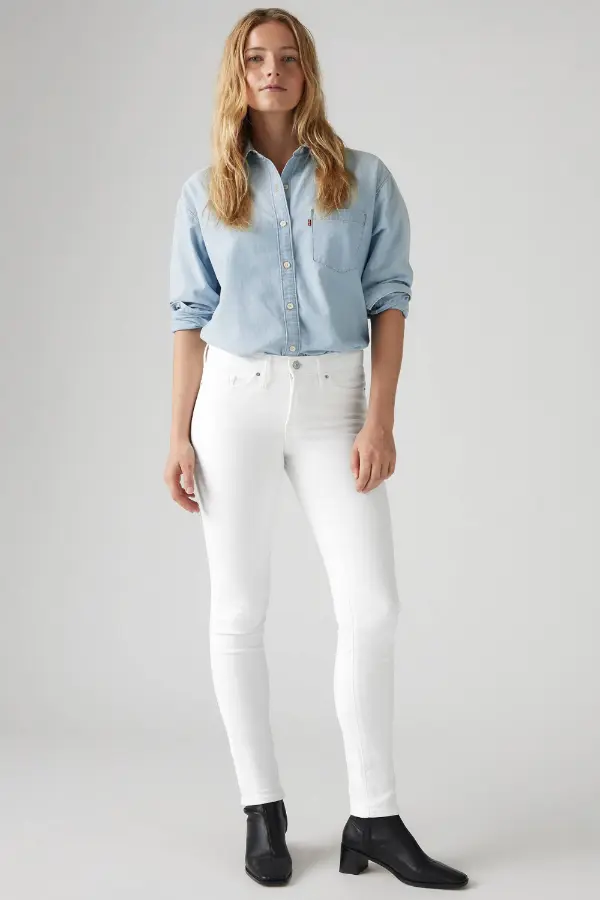 White Jeans Black Boots