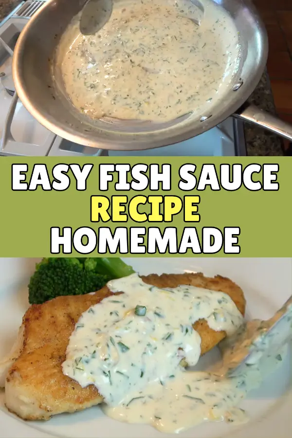 Easy Fish Sauce Recipe Homemade
