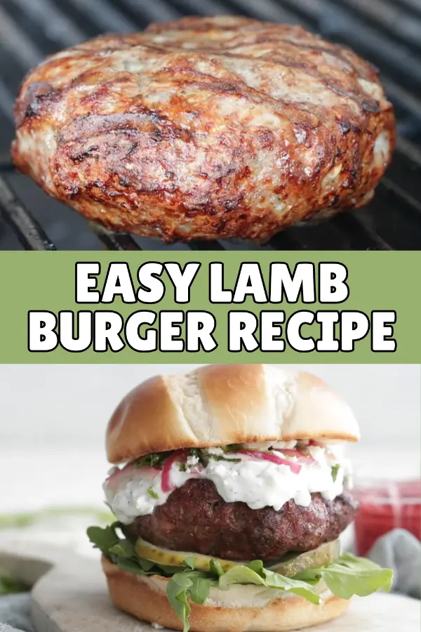 Easy Lamb Burger Recipe