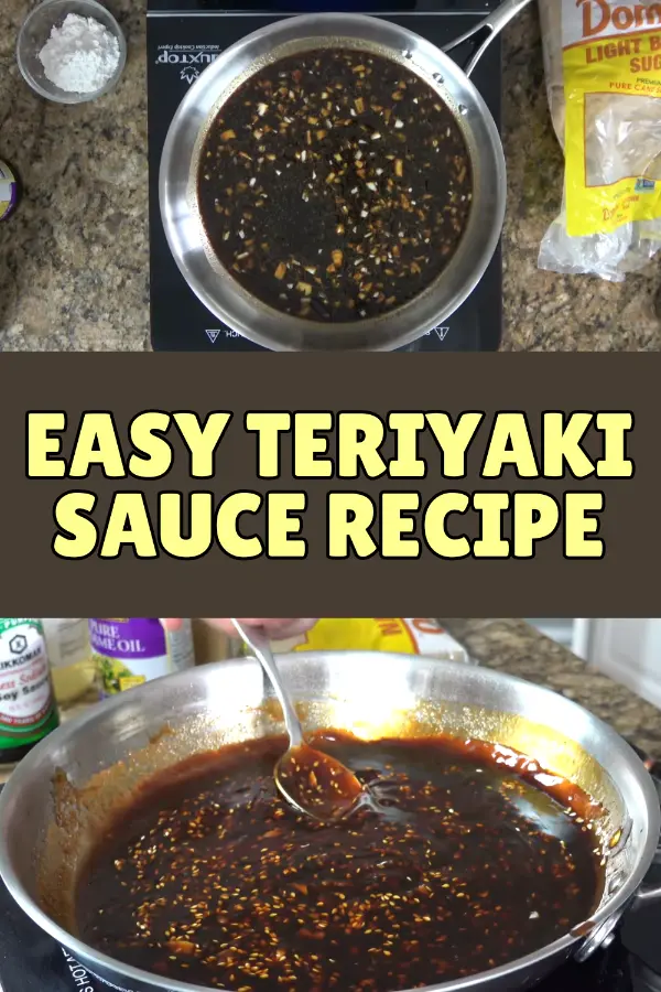 Easy Teriyaki Sauce Recipe