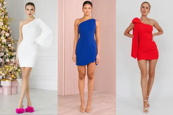 One Shoulder Mini Dress