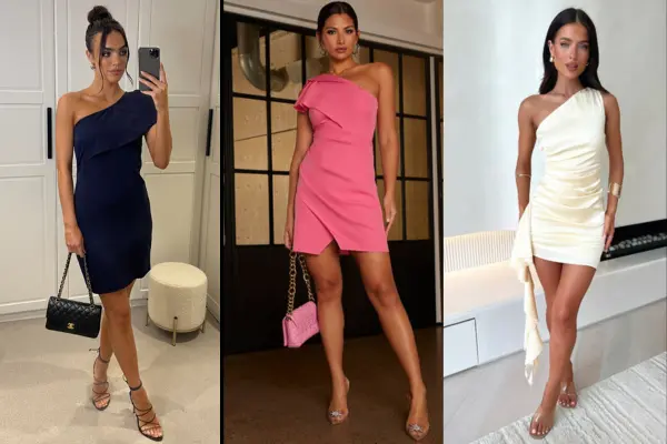 One Shoulder Mini Dress