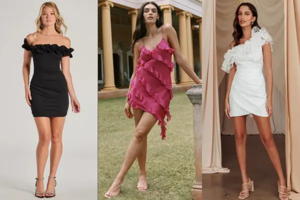 Ruffle Mini Dress