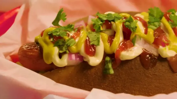 Easy Sonoran Hot Dog Recipe, Bacon Wrapped