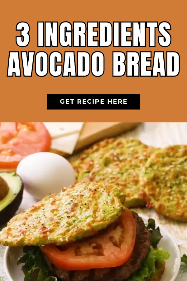 3 Ingredients Avocado Bread