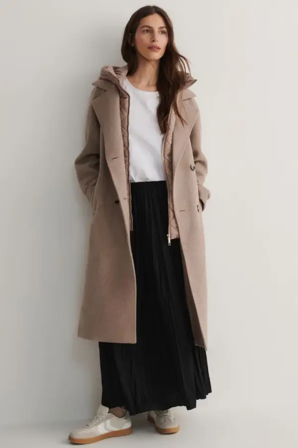 Black Maxi Skirt Outfit Winter