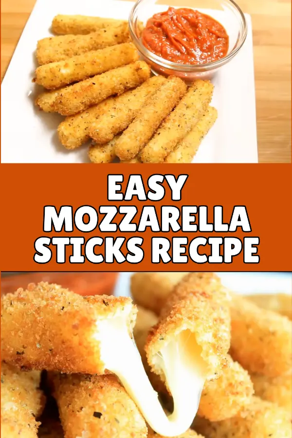 Easy Mozzarella Sticks Recipe