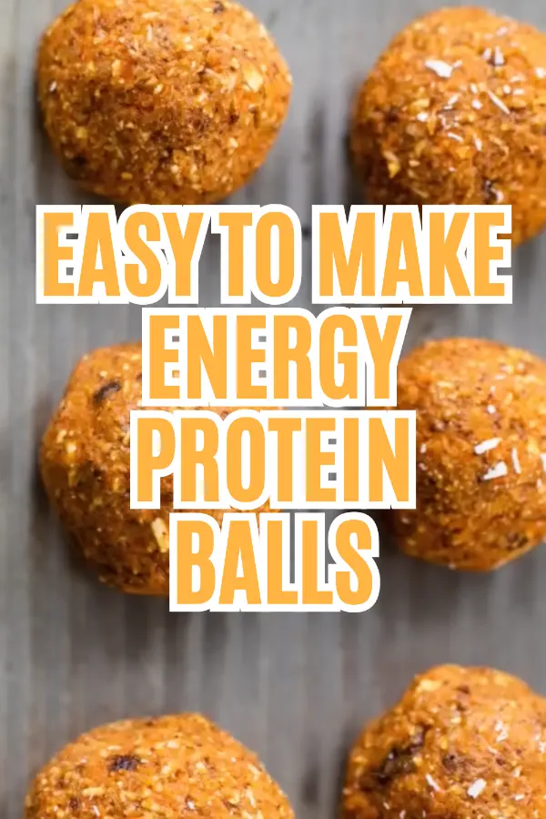 Easy to Make Energy Protein Balls