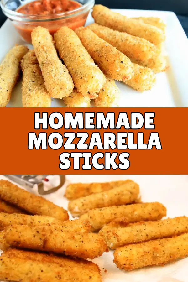 Homemade Mozzarella Sticks