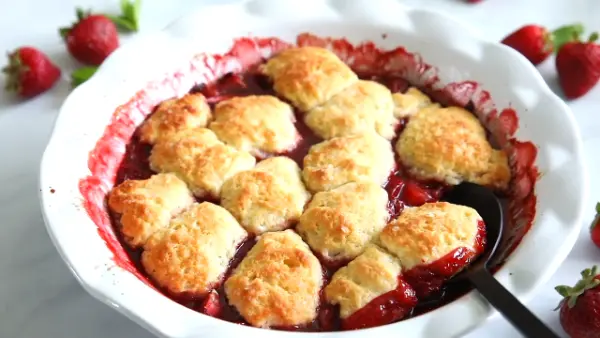 Strawberry Cobbler