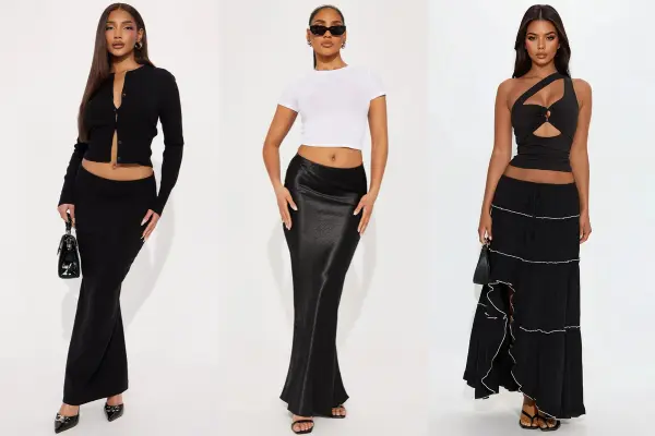 Black Maxi Skirt