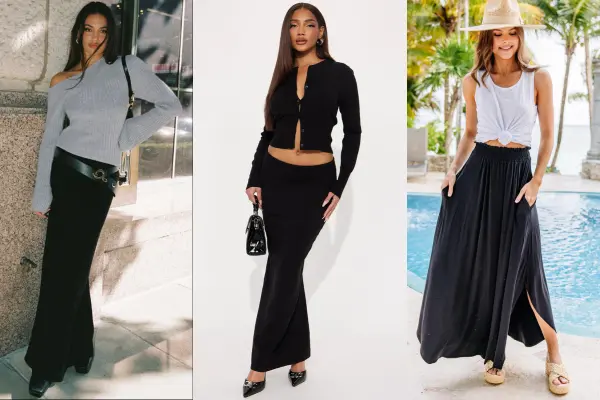 Black Maxi Skirt