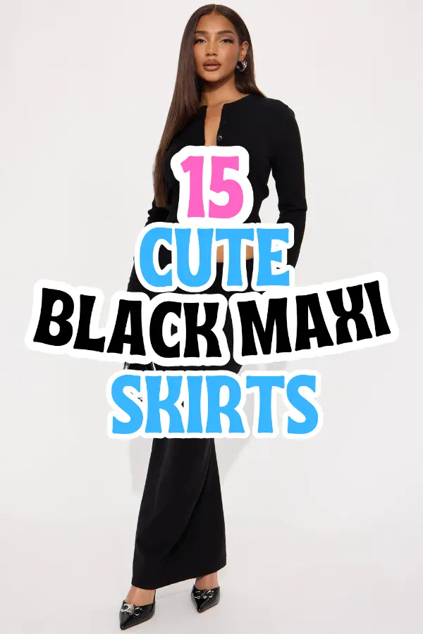 Black Maxi Skirts