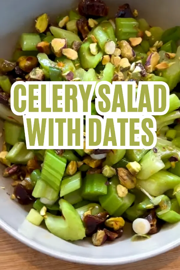 Celery Salad With Dates