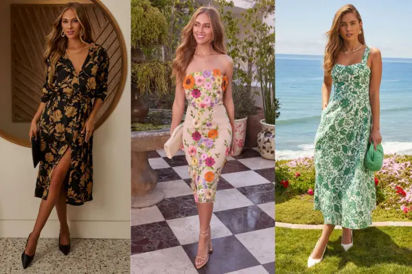 Floral Midi Dress Outfits to Elevate Your Wardrobe