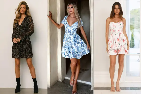 15 Floral Mini Dress Outfit Ideas